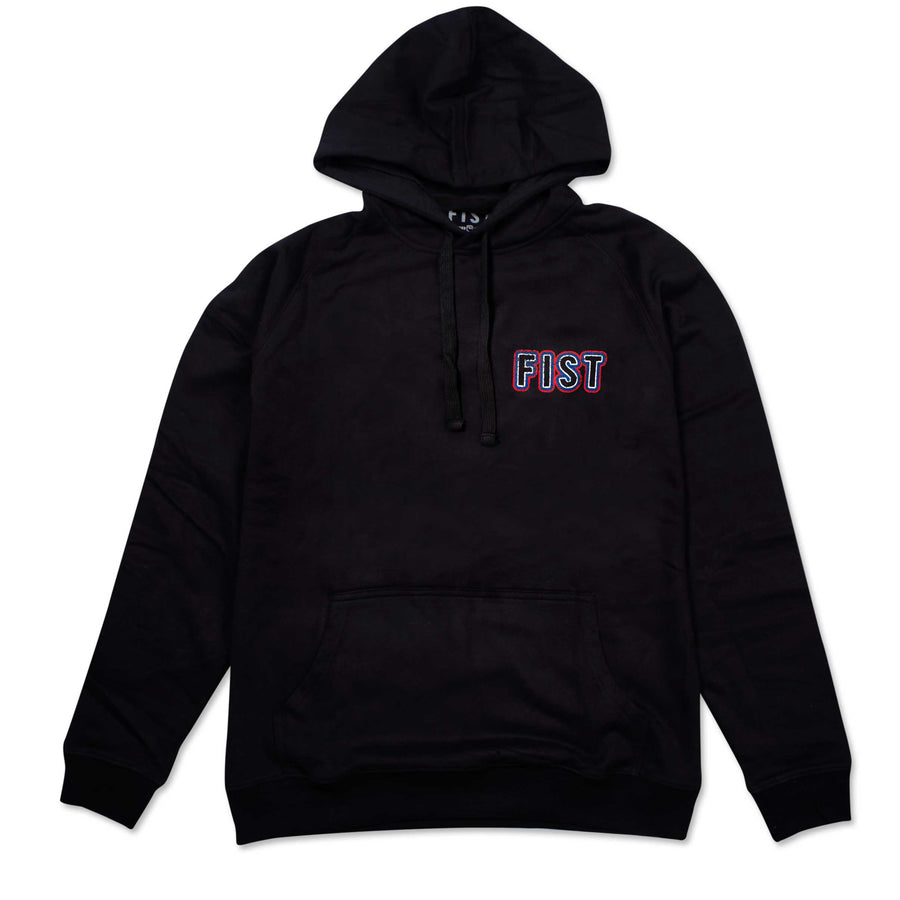 FIST Handwear Evel Knievel Pullover Hoodie black front 