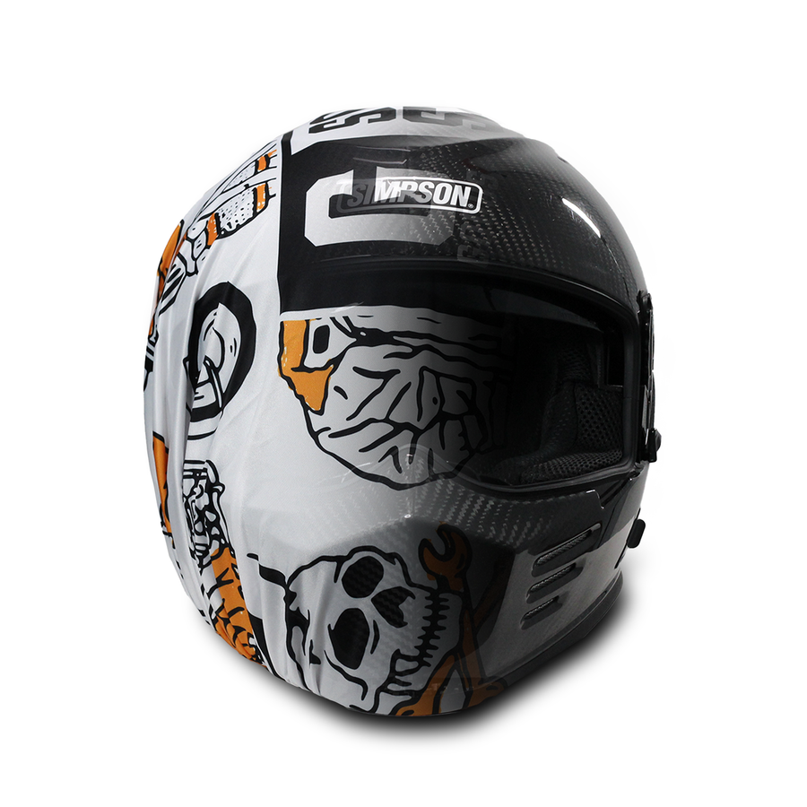 G Goods Helmet Scratch Saver - Doodles