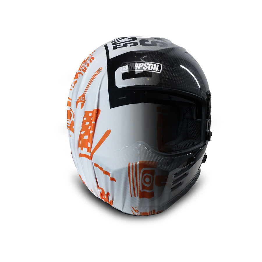 G Goods Helmet Scratch Saver - Orange Crush