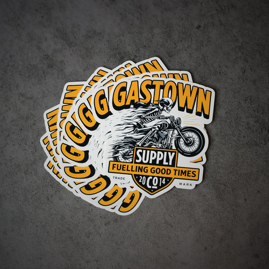 Gastown Sticker - Skelly