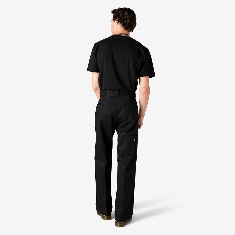 Twill Double Knee Work Pant 32L - Black