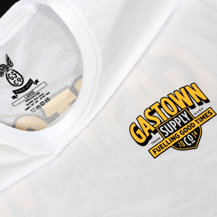 GSC Skelly Moto Tee - White