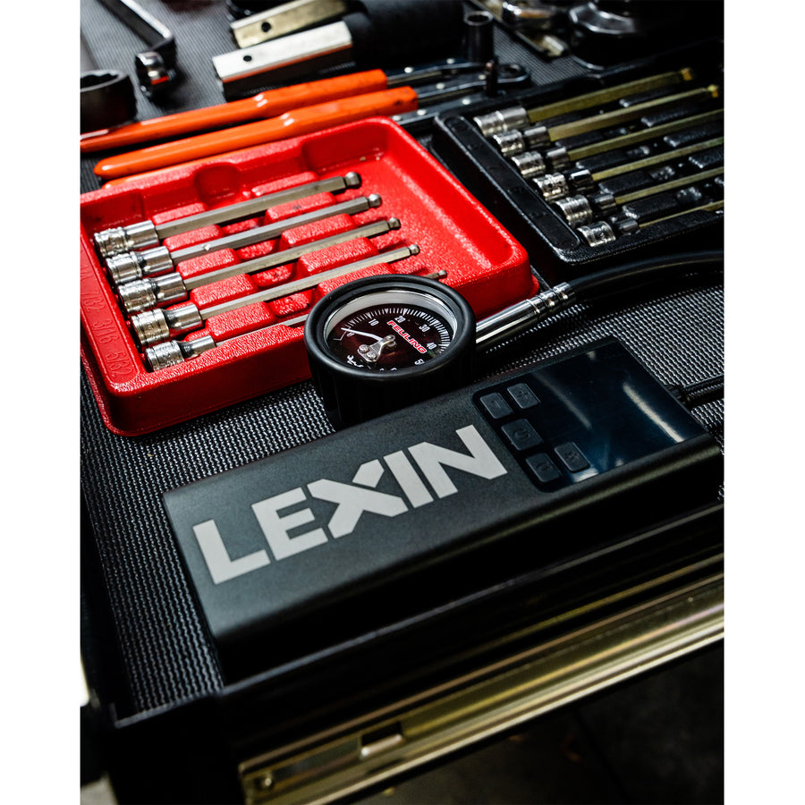 Lexin P5 Advanced Smart Tire Pump With Integrated Battery Pack