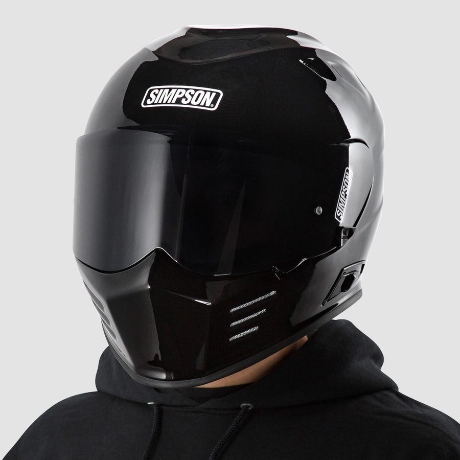 Simpson Ghost Bandit Helmet - Gloss Black