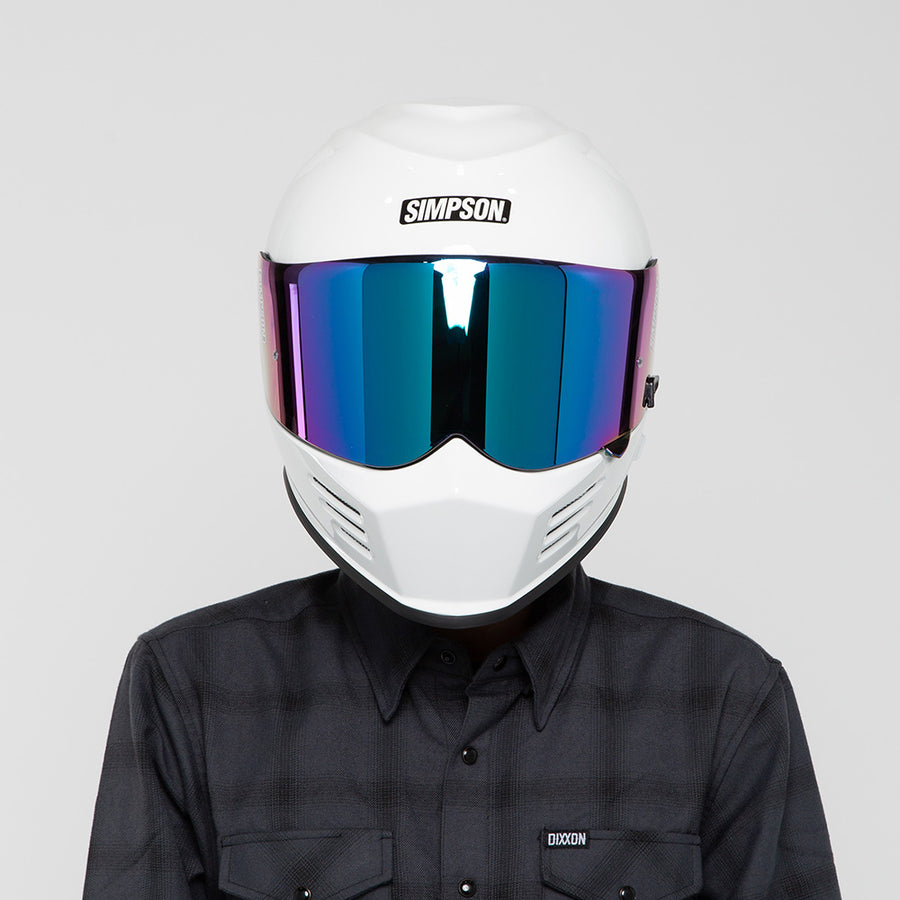 Simpson Ghost Bandit Helmet - White