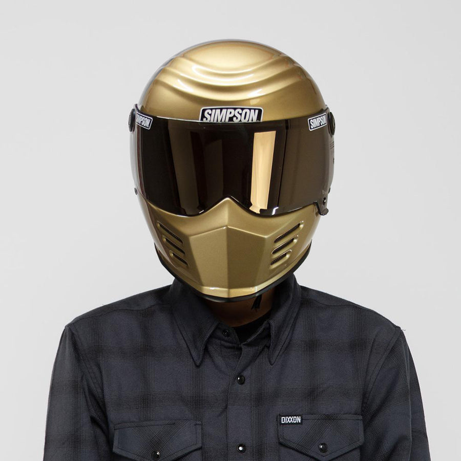 Simpson Outlaw Bandit Helmet Gen 2 - 24K Gold