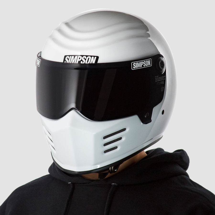 Simpson Outlaw Bandit Helmet Gen 2 - White