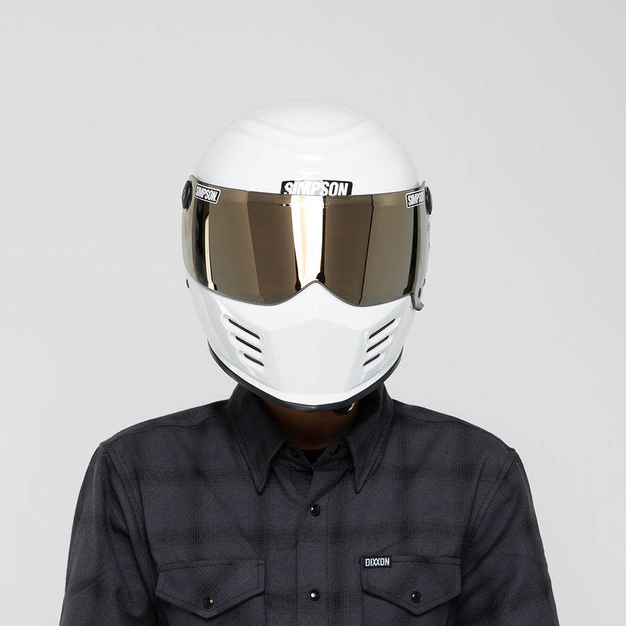 Simpson Outlaw Bandit Helmet Gen 2 - White