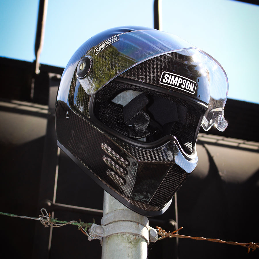 Simpson Outlaw Bandit Helmet Gen 3 - Carbon Fiber