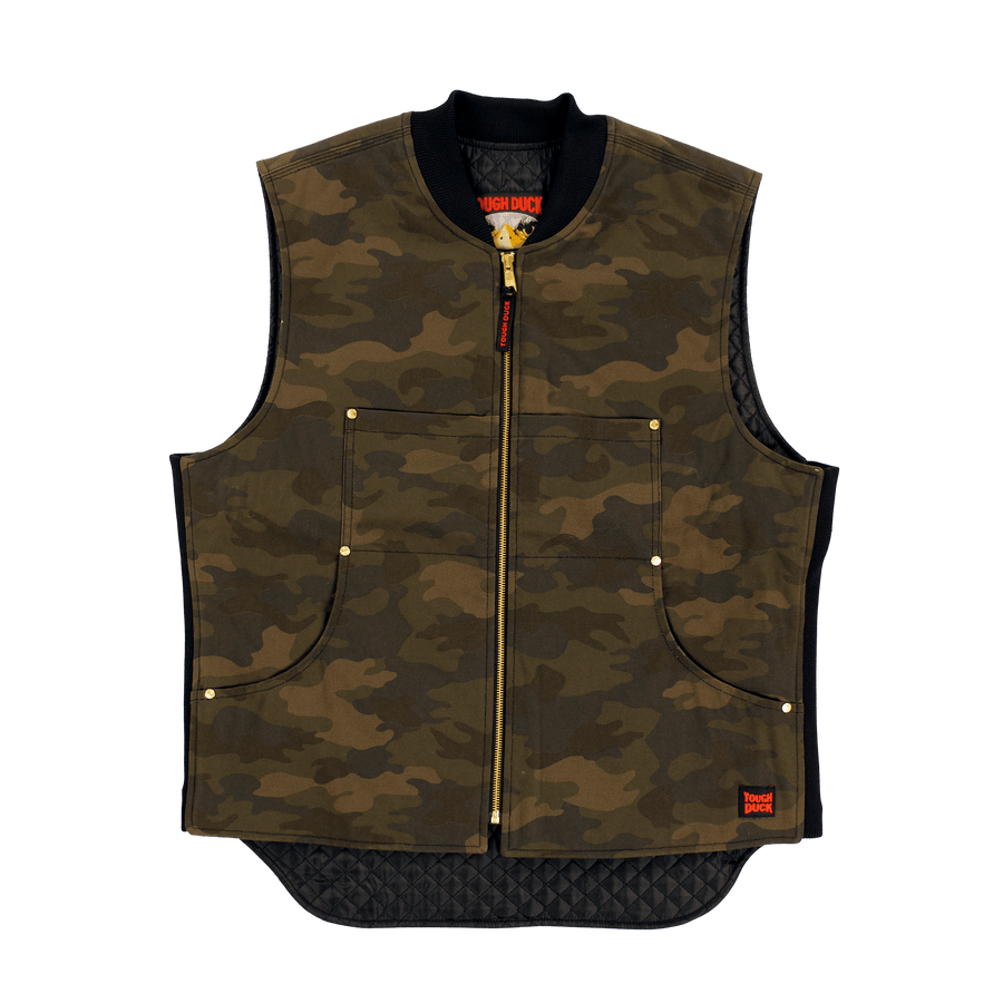 Moto Vest - Green Camo