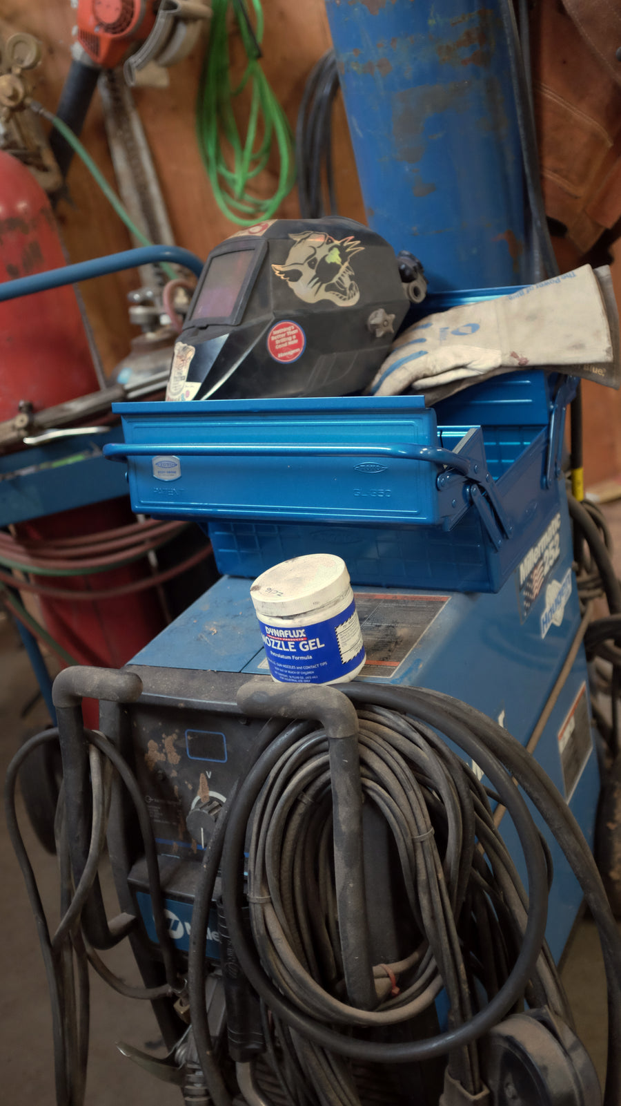 TOYO STEEL PORTABLE SHOP TOOLBOX - BLACK