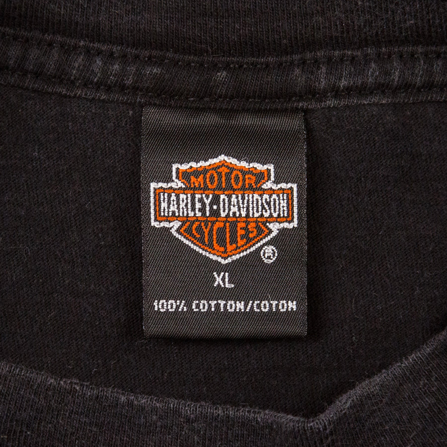 Harley Davidson Vintage T-Shirt - Chicago - Black